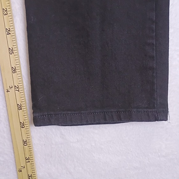 Levis 511 Slim Fit Jeans Mens 38x30 Black Denim Pants Stretch - Picture 6 of 16